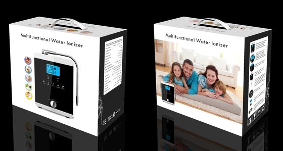 EHM-829 Alkaline Water Ionizer Machine with pH Range 2.8~11.0 ORP +500mV to -800mV and 1.5W Standby Power